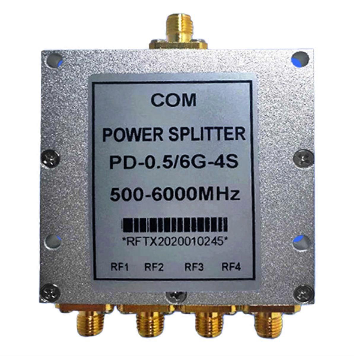 0.5-6G One-Point Quad Power Divider Broadband Power Divider