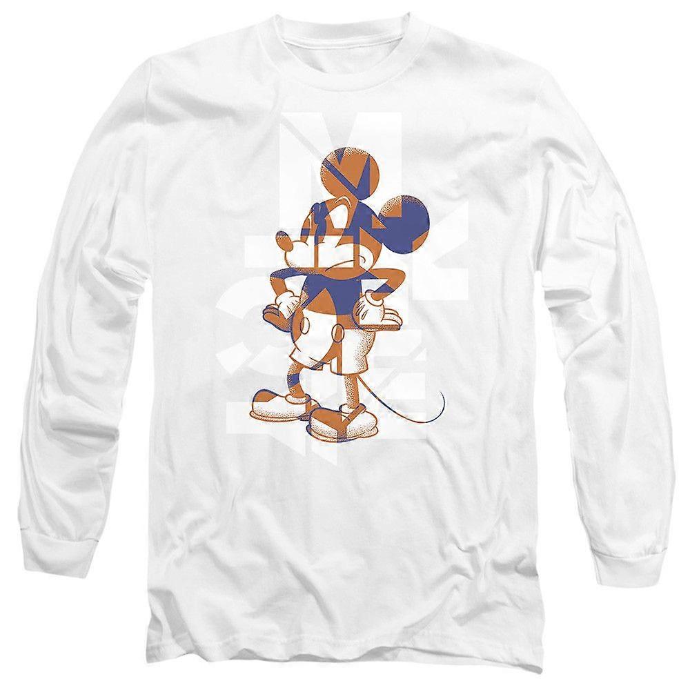Mickey Mouse Color Fill Long Sleeve T-Shirt TTXX0221