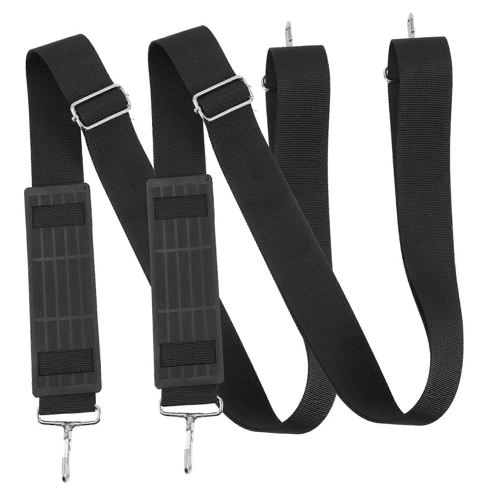 Adjustable Laptop and Camera Bag Shoulder Strap Two Piece Set Durable Harness For Briefcases And Messenger Bags