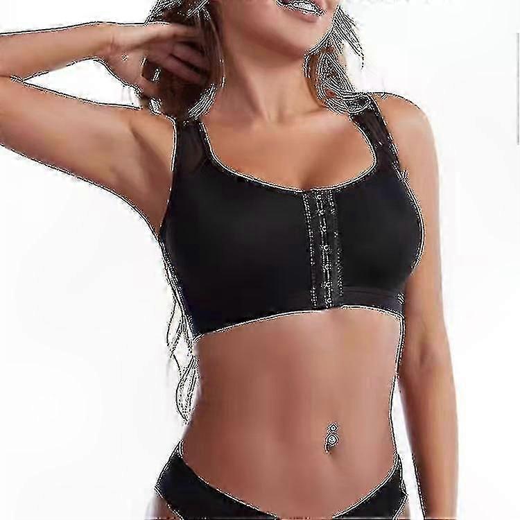 Front Closure Compression Bra for Post Surgery Support