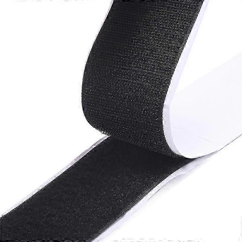 Klettband selbstklebend 5m extra stark, doppelseitig klebend mit Klett 20mm breit selbstklebendes Klebepad mit Flauschband