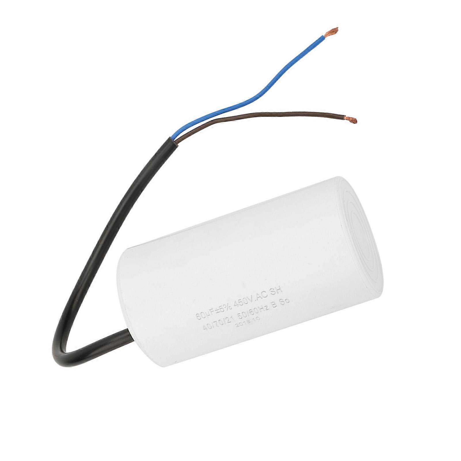 CBB60 60uF 450V Eco Friendly Motor Run Capacitor ESR 0.2