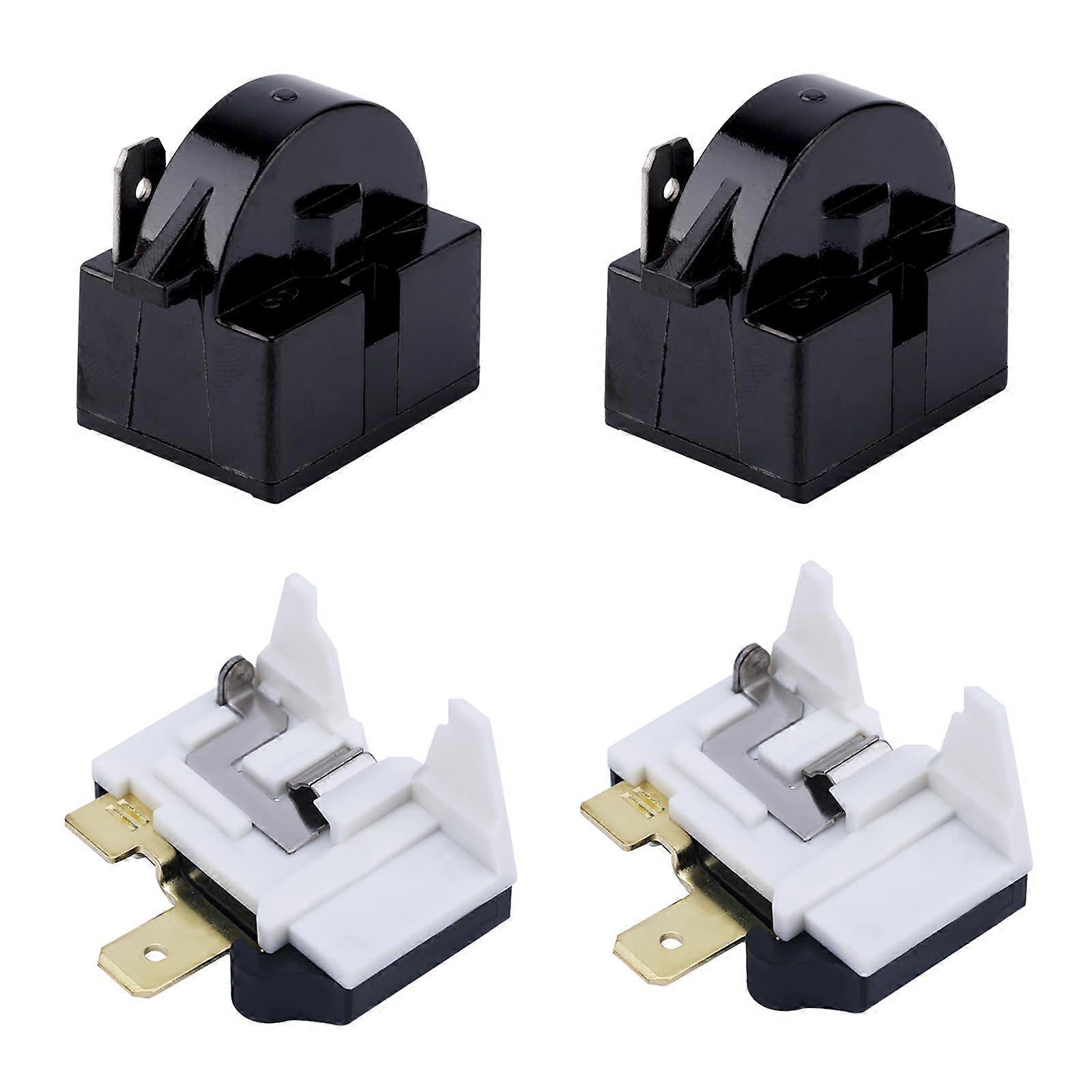 Corrosion Resistant Refrigerator Compressor Thermal Overload Protector with Fast Response Mechanism Plastic Texture Multicolor