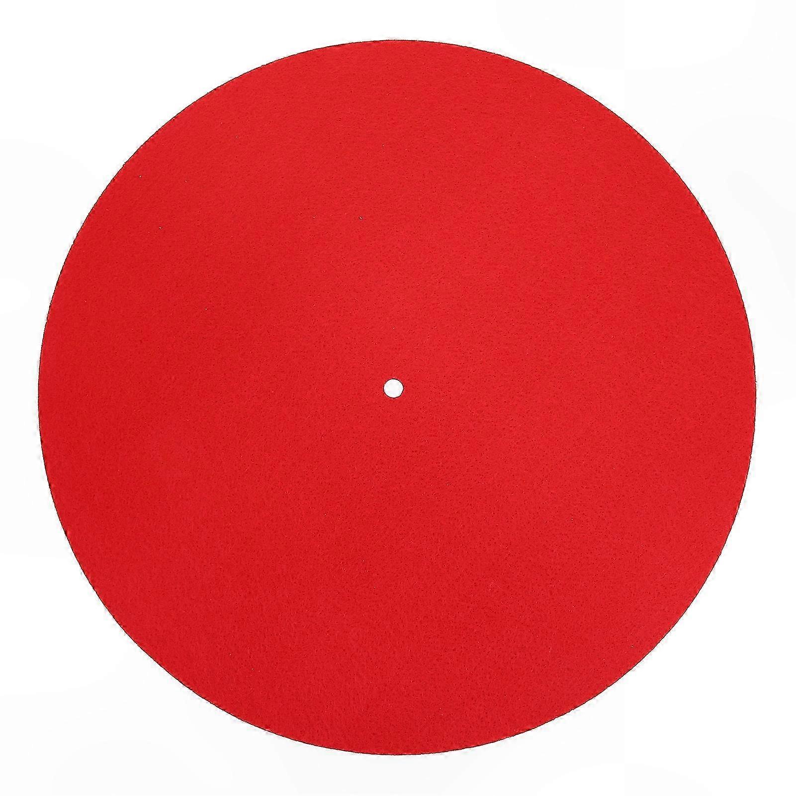 Felt Turntable Mat for Vinyl Records - Anti-Slip, Static Reduction, Vibration Dampening Platter Pad