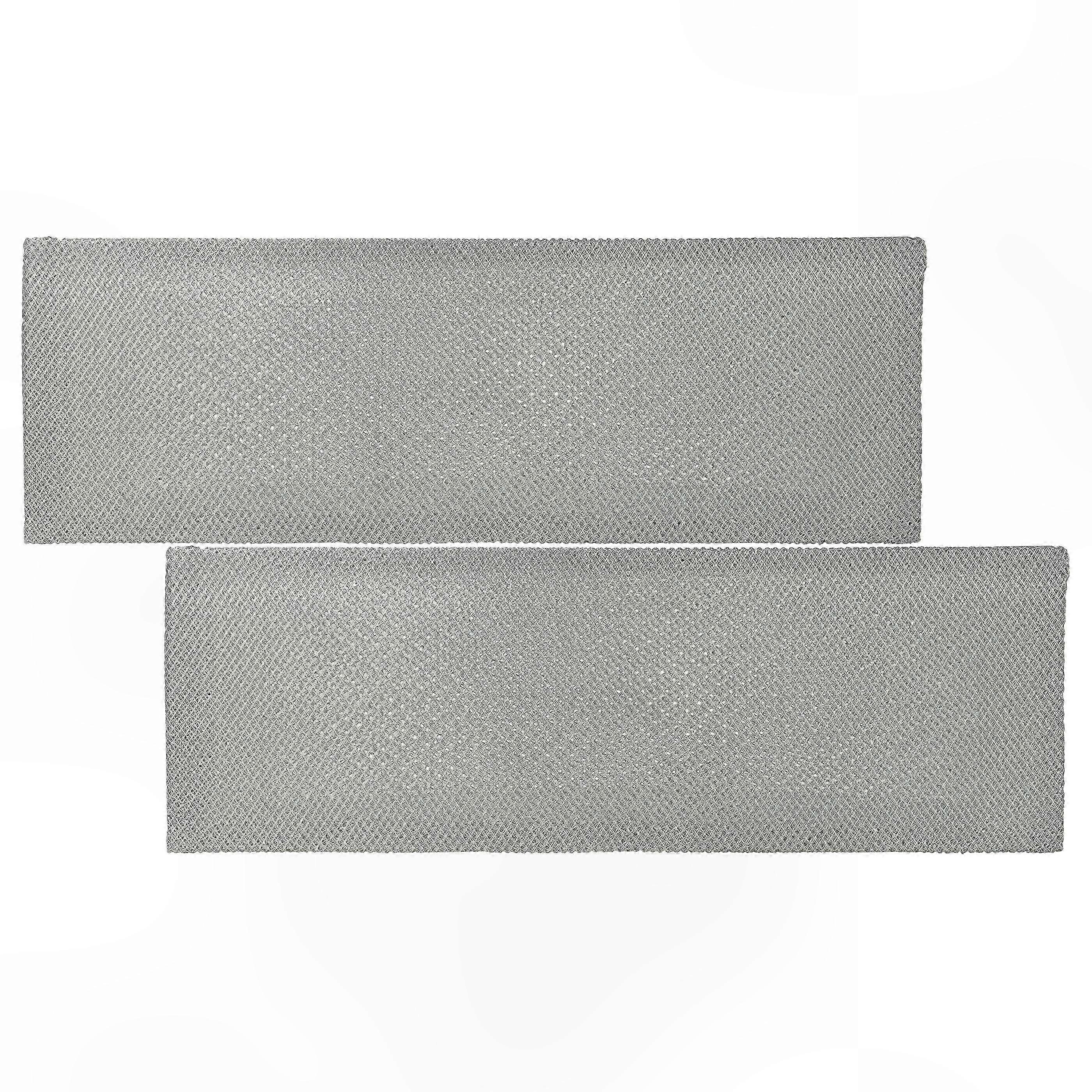 Stainless Steel Grease Filters, 2-Pack, 43.5 x 14.8 x 0.5 cm, Compatible with Select Range Hoods