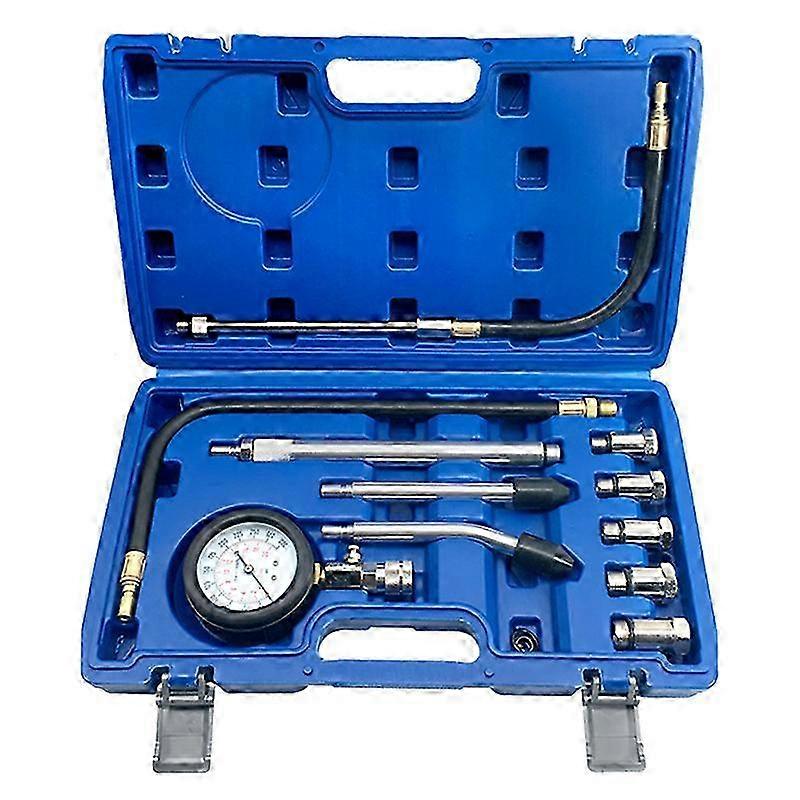Auto Compression Test Tool for Engine Cylinder Leakage Detection with Pressure Test Feature
