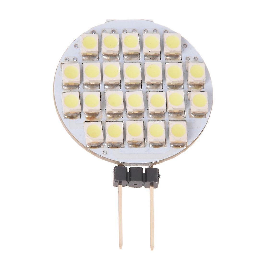 12V DC G4 LED lamp 24 SMD for interior lighting with white light