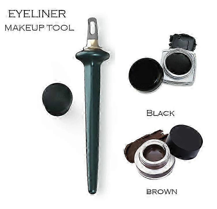 Outil d’eyeliner en silicone Easy No-Skip Eyeliner