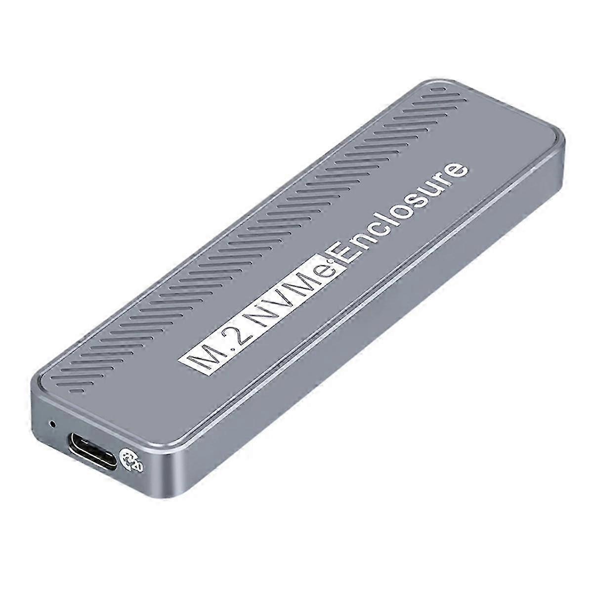 M.2 NVMe SSD Enclosure Hard Drive Box For