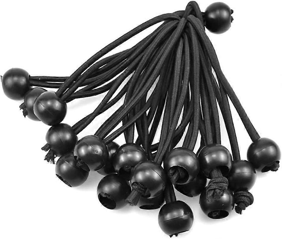 20 pieces elastic rope with ball tensioning rubbers with ball rubber tensioner