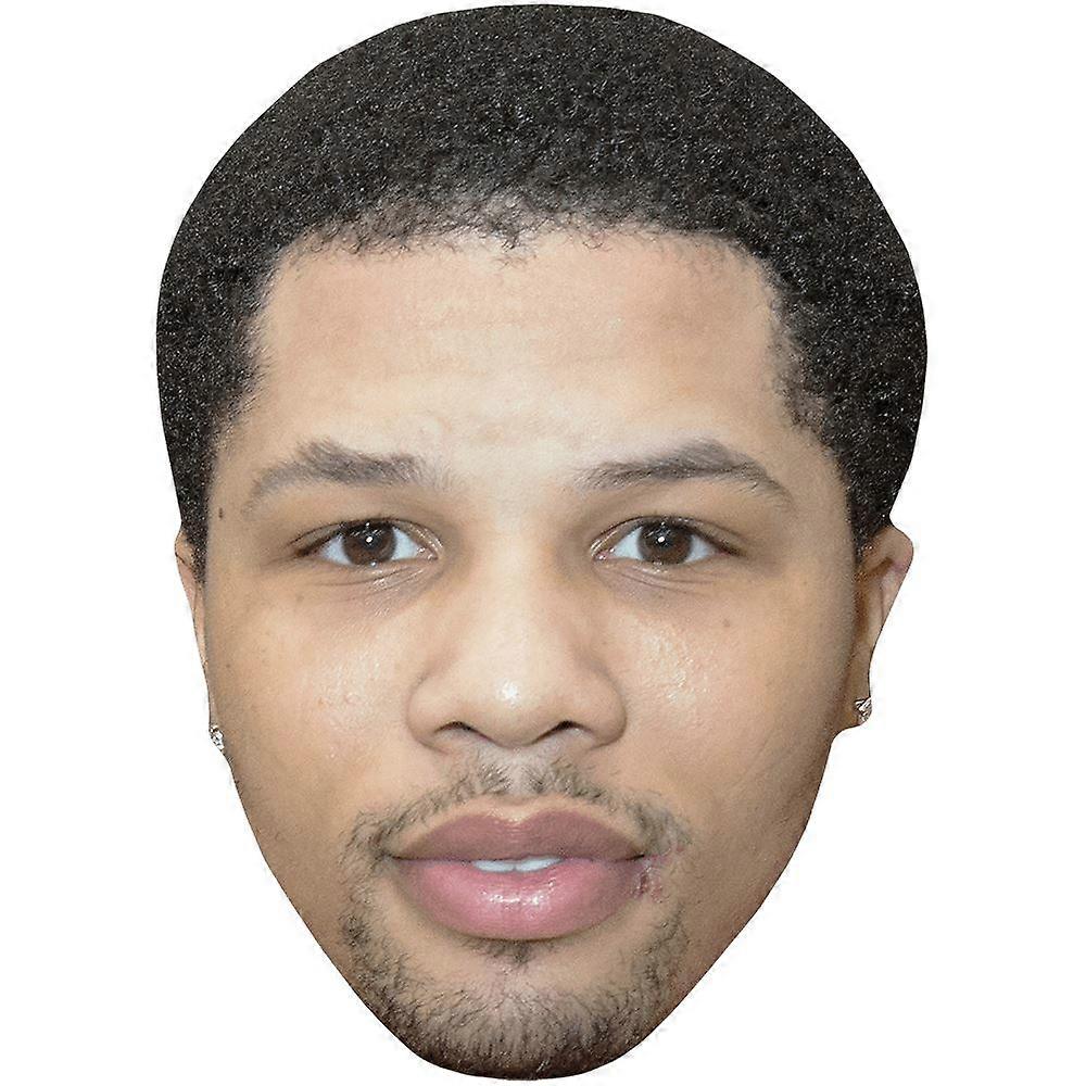 Gervonta Davis (Beard) Celebrity Mask, Flat Card Face
