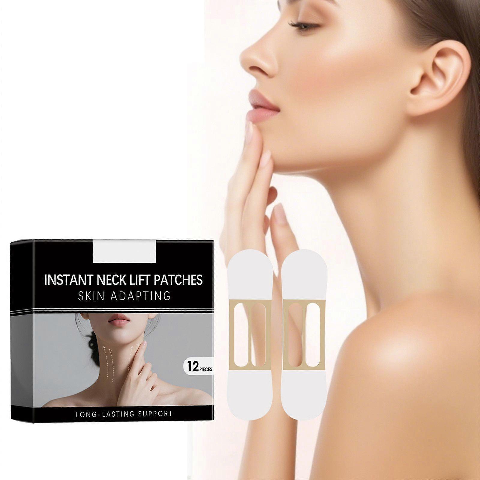 Neck Reduce Wrinkle Lifting Patch Shaping Double Chin Small Face Transparent Patch Firming Neck Tape To Improve Lines Neck Firming Lifting Artifact Pa