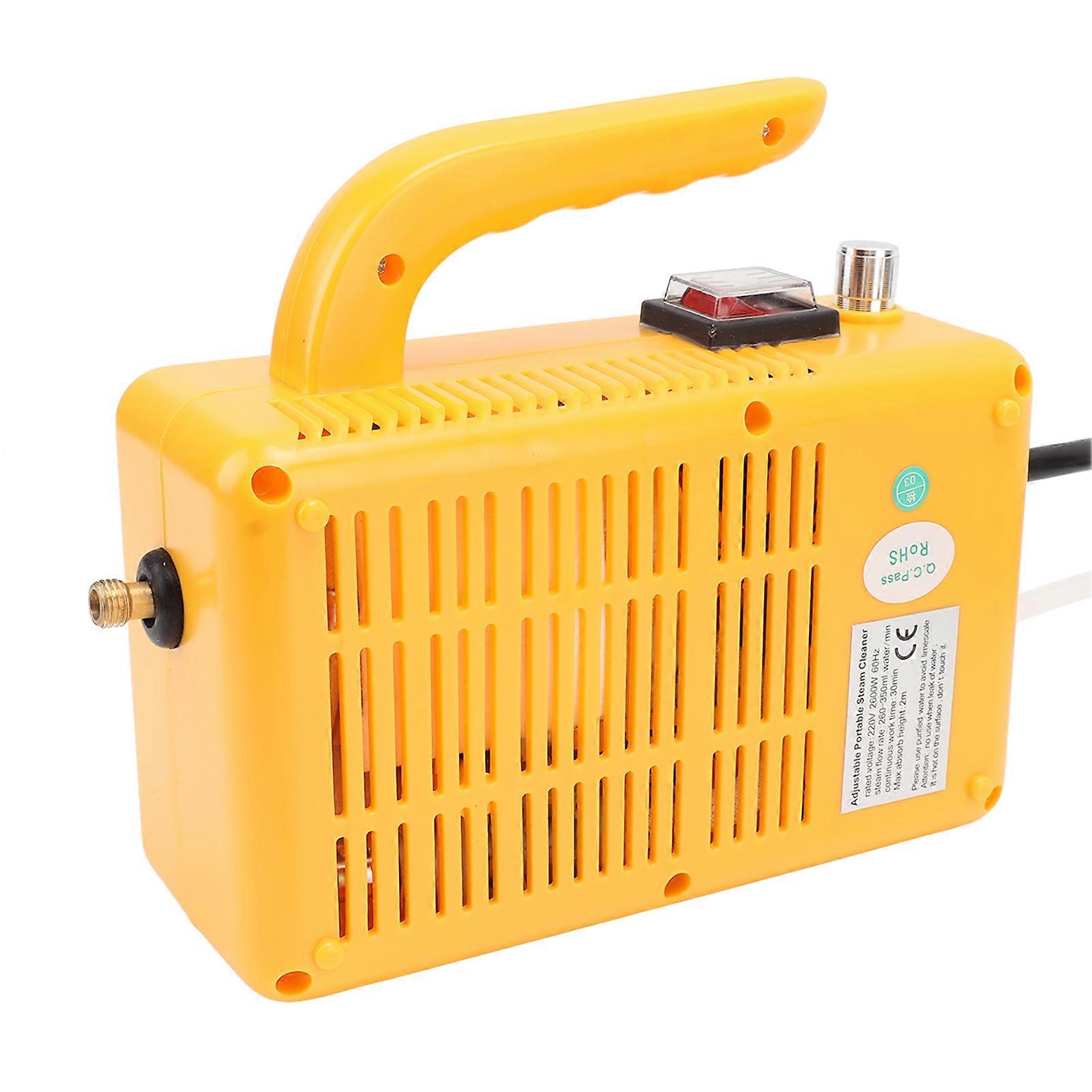 High Temp 2600W Handheld Steam Cleaner 250-300KPa EU Plug