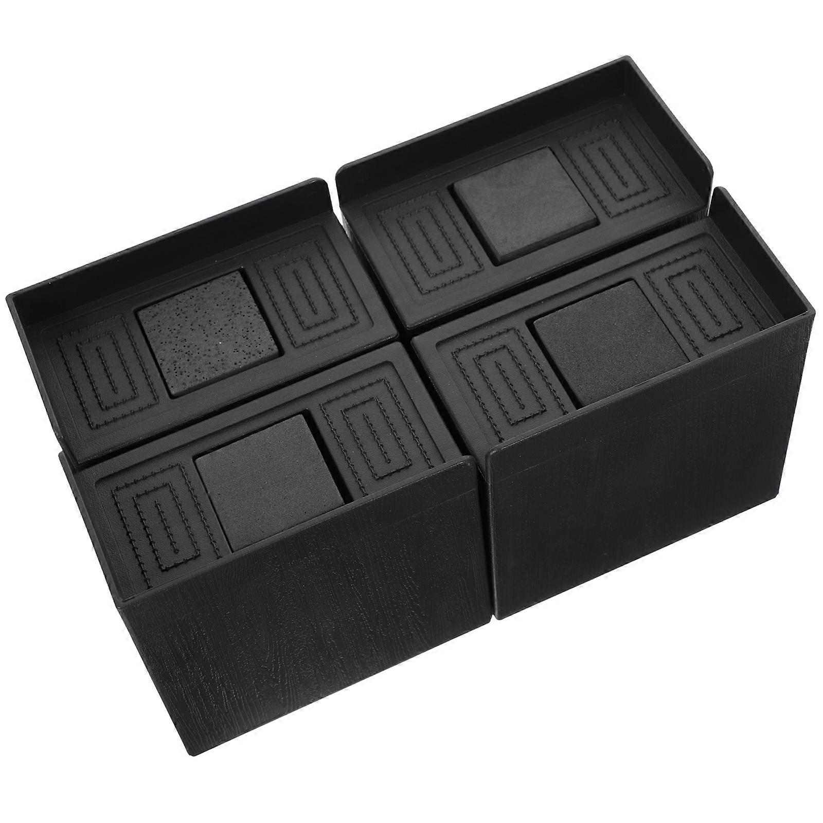 Appliance Lift Bed Risers Load-Bearing 4Pcs for Indoor Use