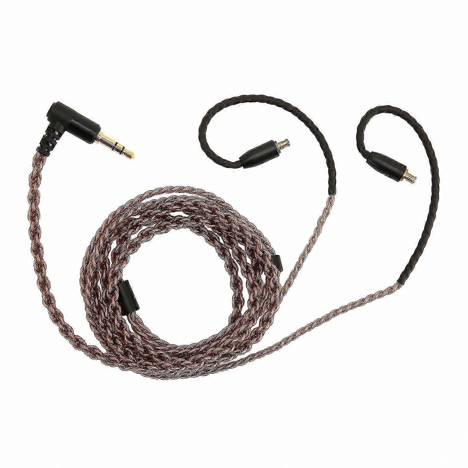 Oxygen-Free Copper Replacement Cable for A2DC Interface Earphones Compatible with ATH CKS1100 E40 E50 E70 LS200 LS300 LS70 Models
