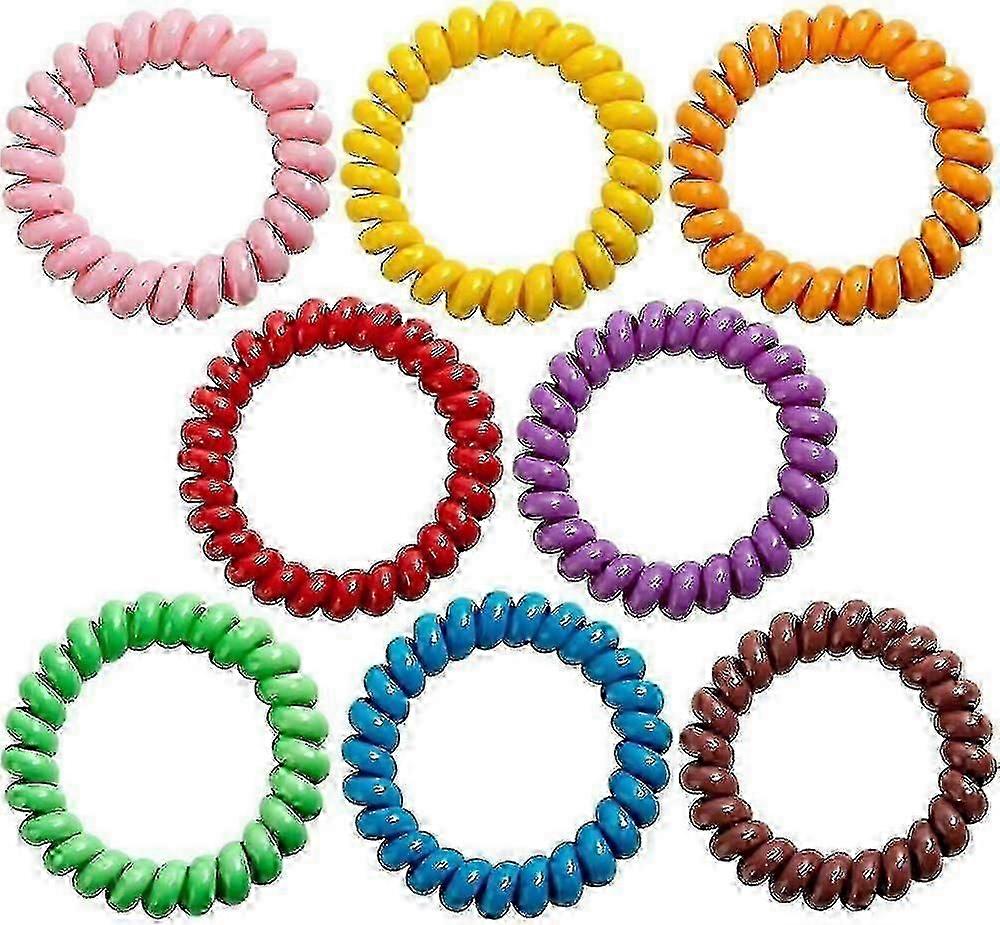 Sensoriske armbånd for gutter og jenter med autisme, adhd, spd elastiske spolearmbånd for barn med angst spesielle behov (8-pakning)-yvan