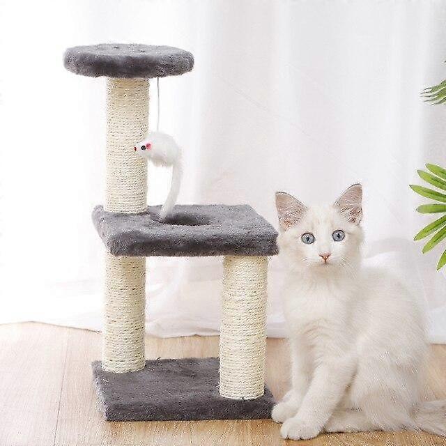 Sisal Pet Cat Scratching Post Pet Kitten Cat Scratcher Tree Tower For Cat Climbing Scratchers