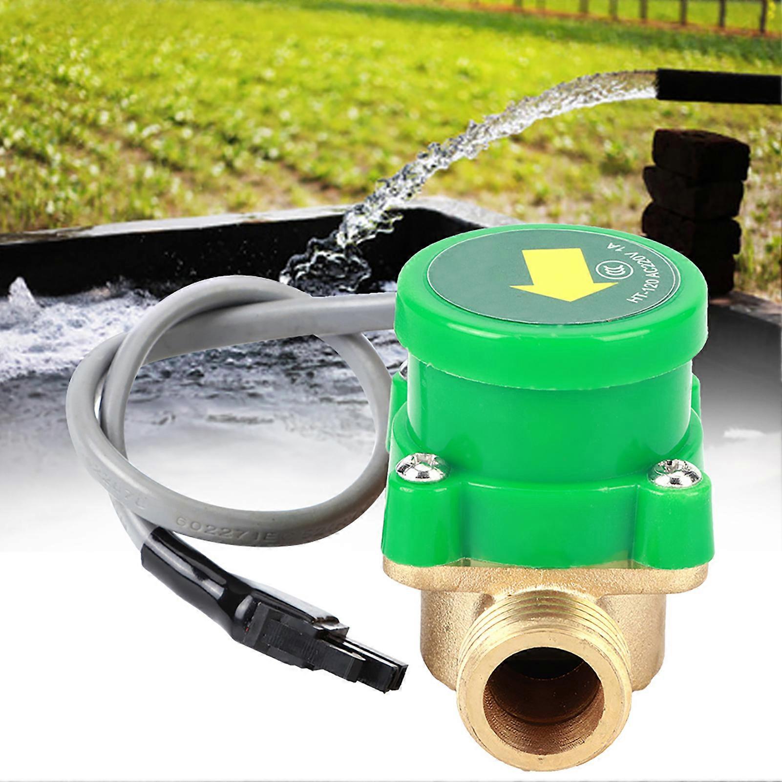 HT-120 Water Pump Flow Sensor 1" Brass 220V 60W Automatic Switch