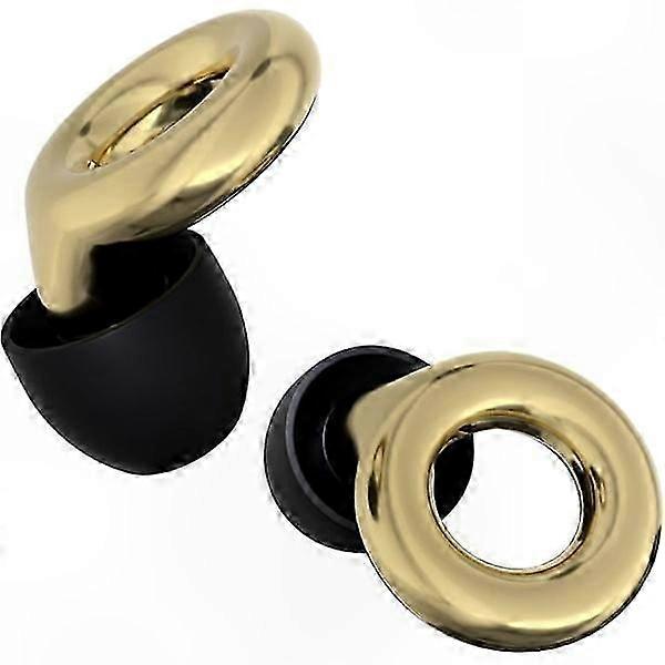 Premium Noise Reduction Earplugs for Enhanced Hearing Protection Gold Series