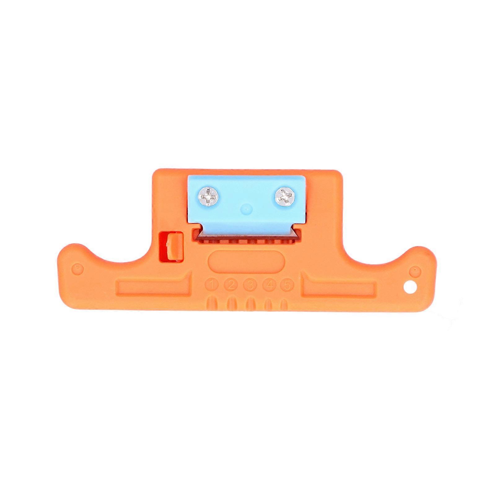 Pince à dénuder longitudinale pour techniciens électriciens, outil d'épissure sécurisé AUA‑05 1,9‑3,0 mm, orange