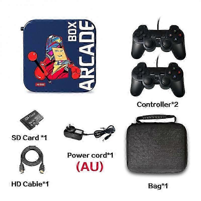 Mini TV Kid Retro 4K Video Game Player Classic Retro Game Console For PS1/DC Built-in
