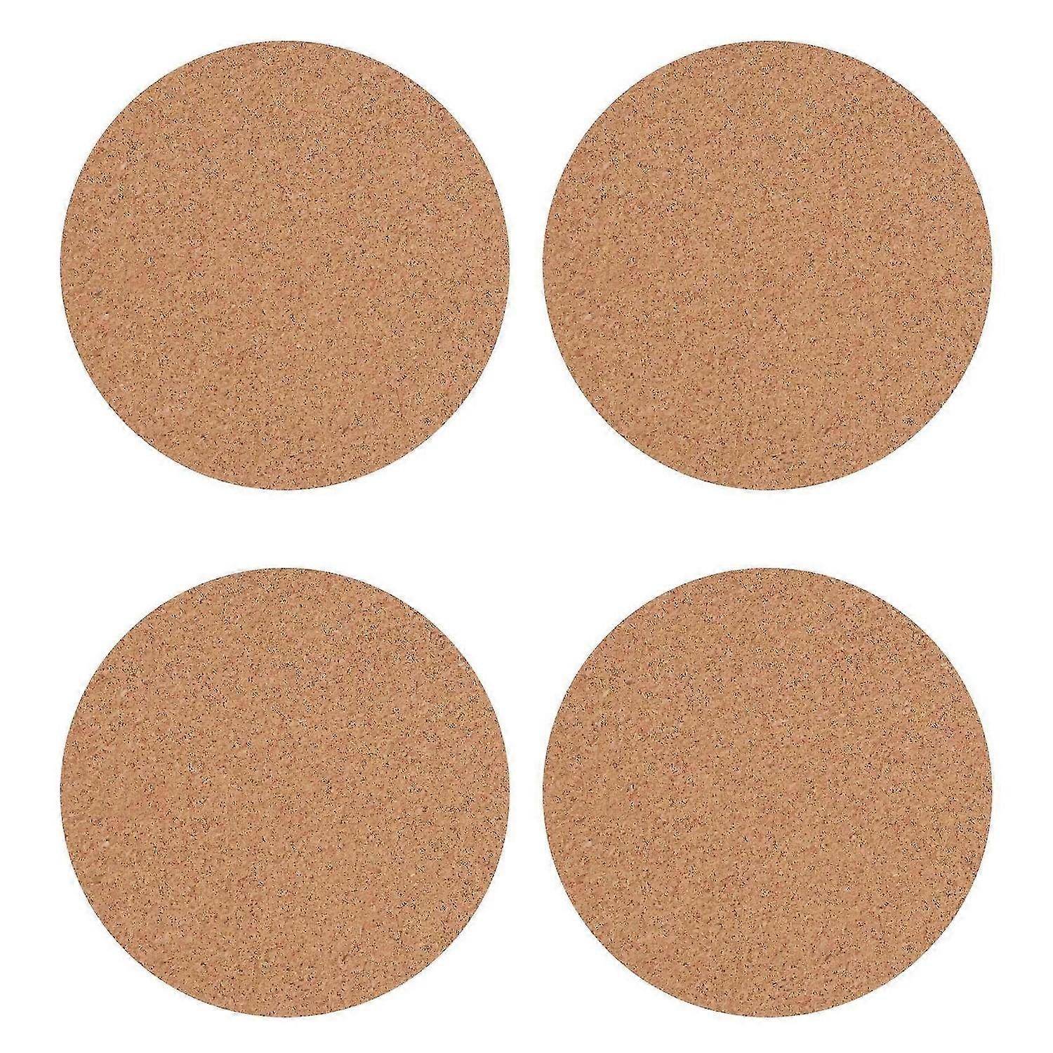 Self-Adhesive Cork Coasters,Cork Mats Backing Sheets for Coasters