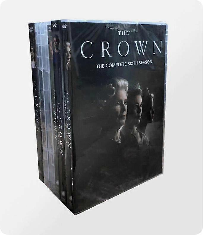 The Crown (2023) - de Complete Seizoen 1-6 TV Series [Nieuwe DVD] 24 Discs Box Set
