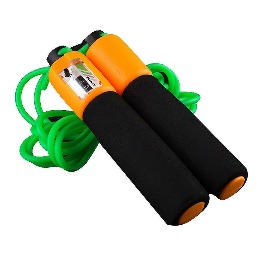 Sponge Count Flexible Aerobic Exercise Skipping Jump Rope Adjustable Bearing Speed Skipping Fitness Rope Strap