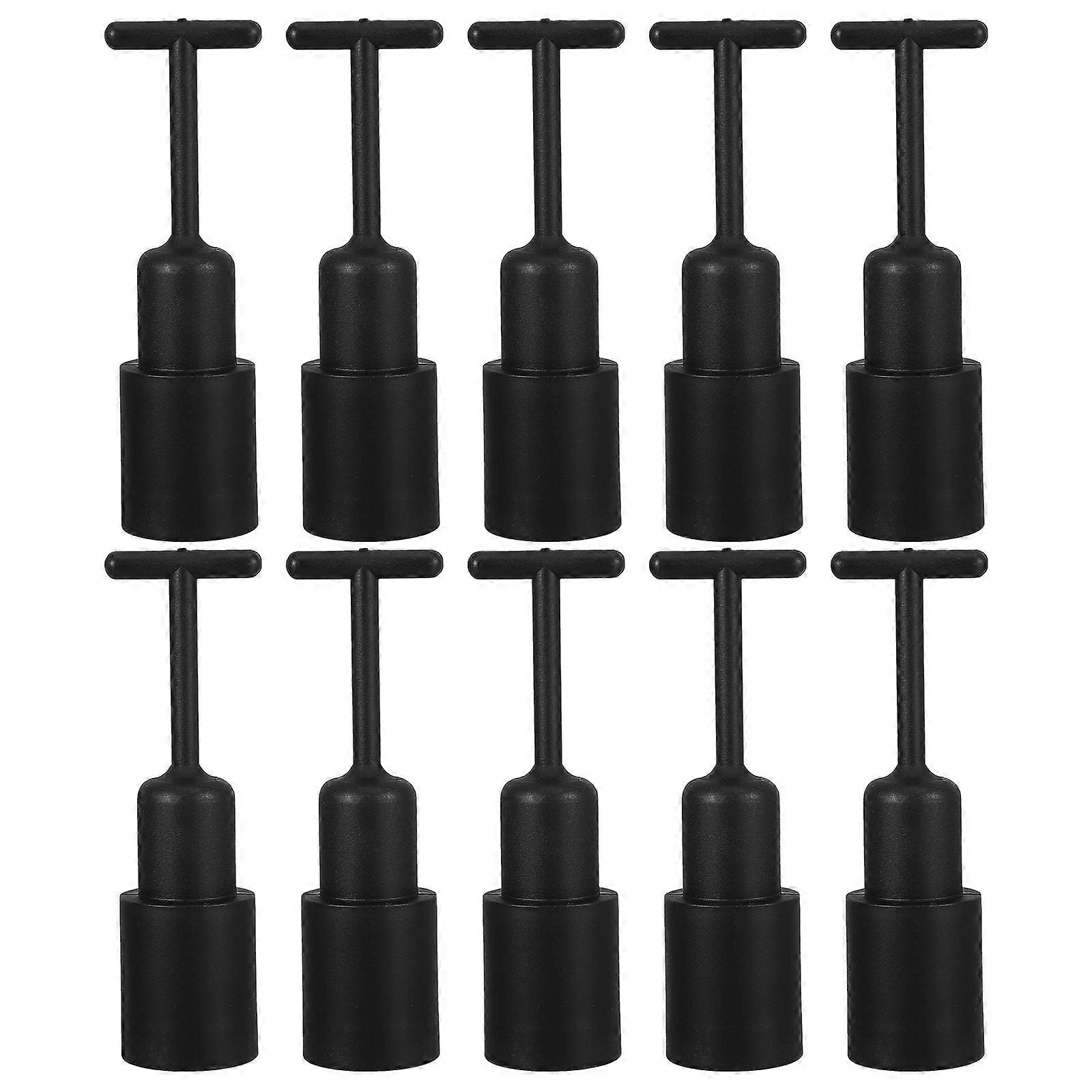 Socket Removal Tool Plastic Wrench for G9 Lamp Shade Home Office Factory Lightweight T Handle Lamp Maintenance 10Pcs