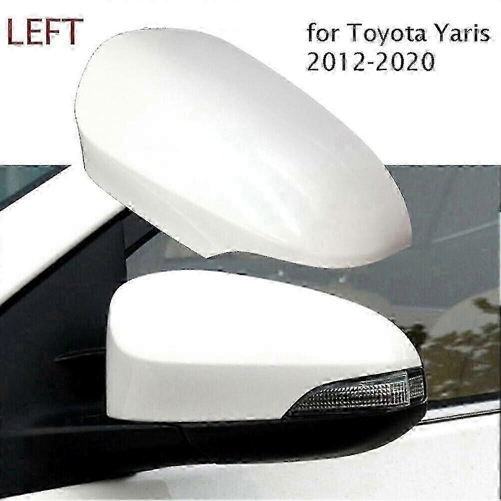 Toyota Yaris 2012-2020 Couvercle de rétroviseur latéral gauche Capuchon d’aile passager de remplacement