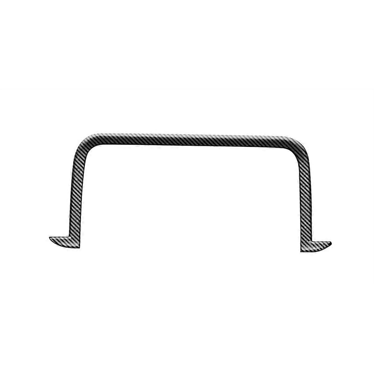 Car Instrument Frame Trim Stickers For N-BOX RHD Carbon Fiber