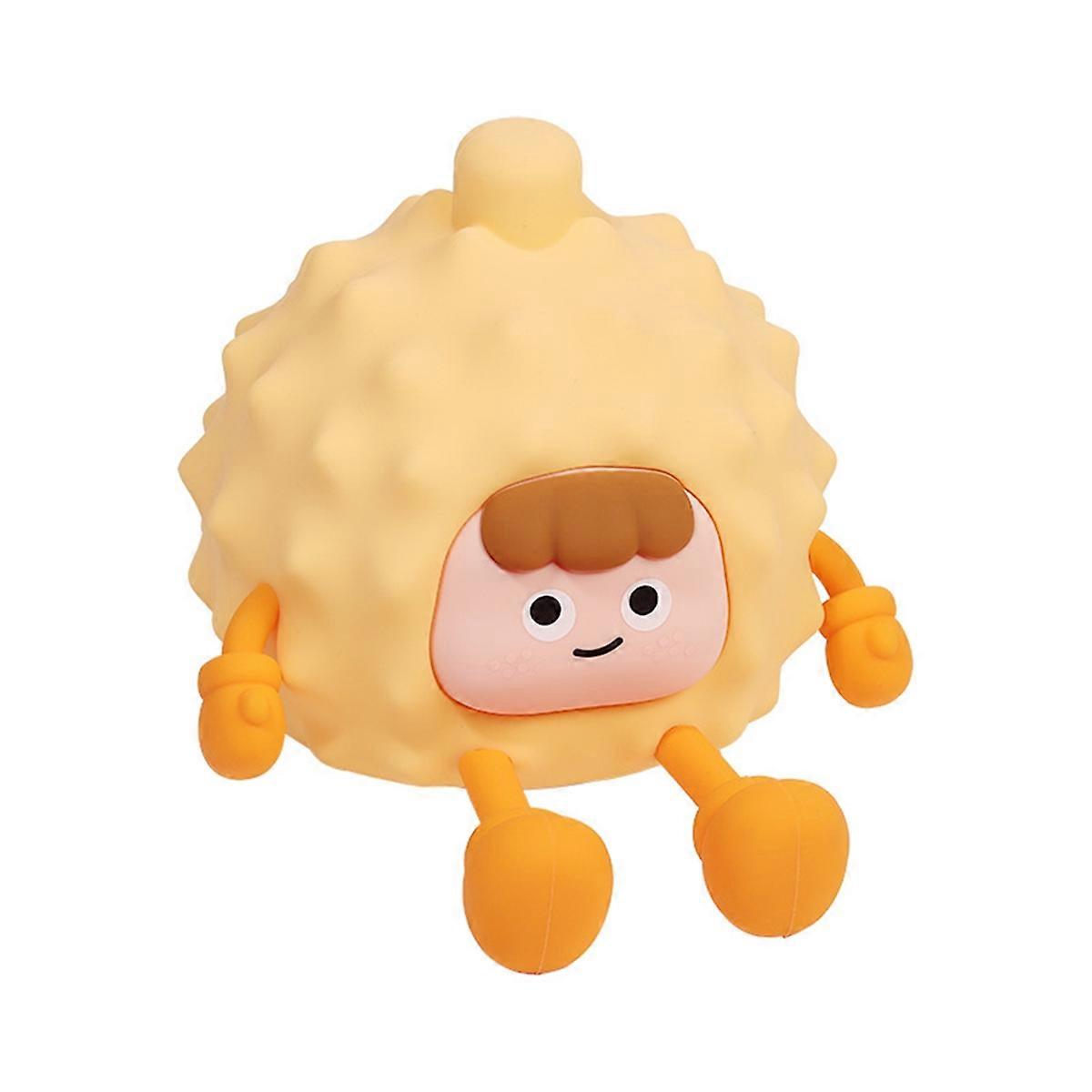 Night Light,Cute Silicone Durians Lamp, Dimmable Durians Touch Light