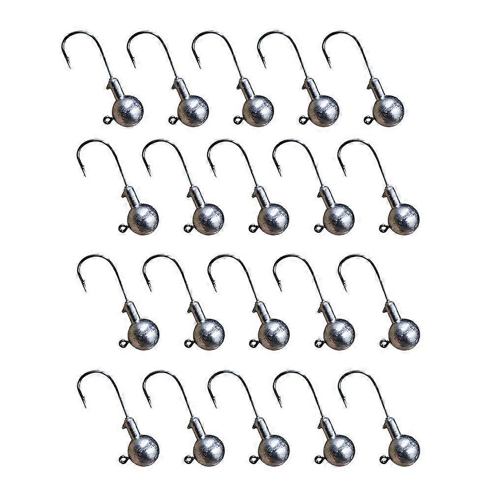 Fishing Lure Hooks Headed for Sturdy Catching 50Pcs Set