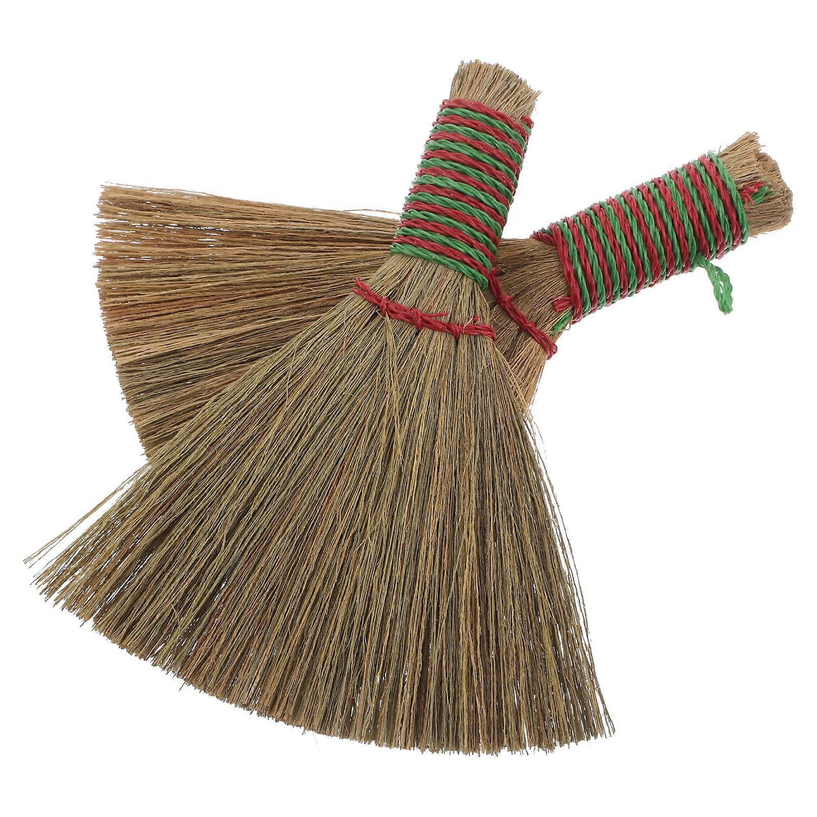 Coffee Mini Desk Broom for Desktop Dust Cleaning 4Pcs Portable Handheld