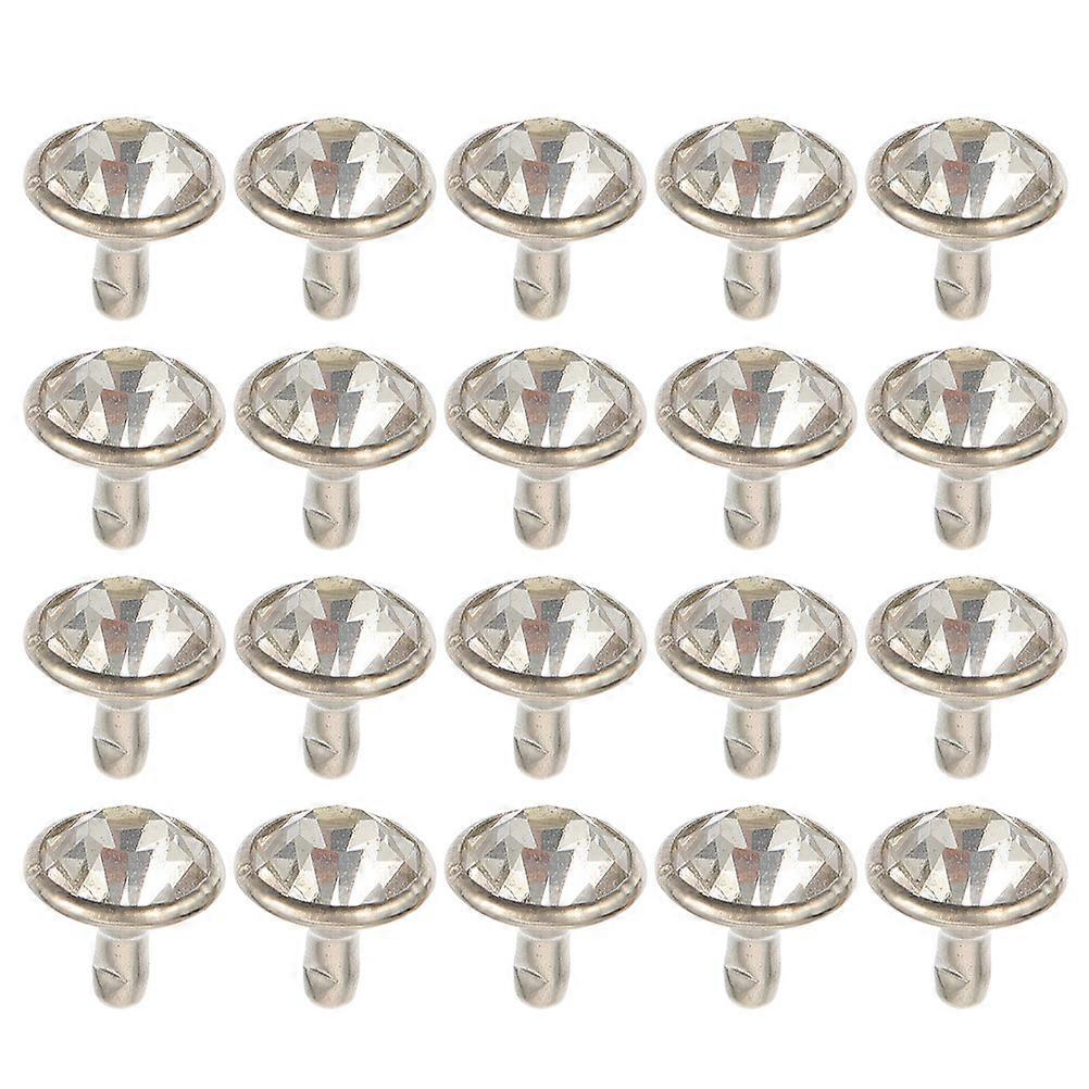 Handmade Rivets Diamond-Studded Rivets for Crafts 800Sets