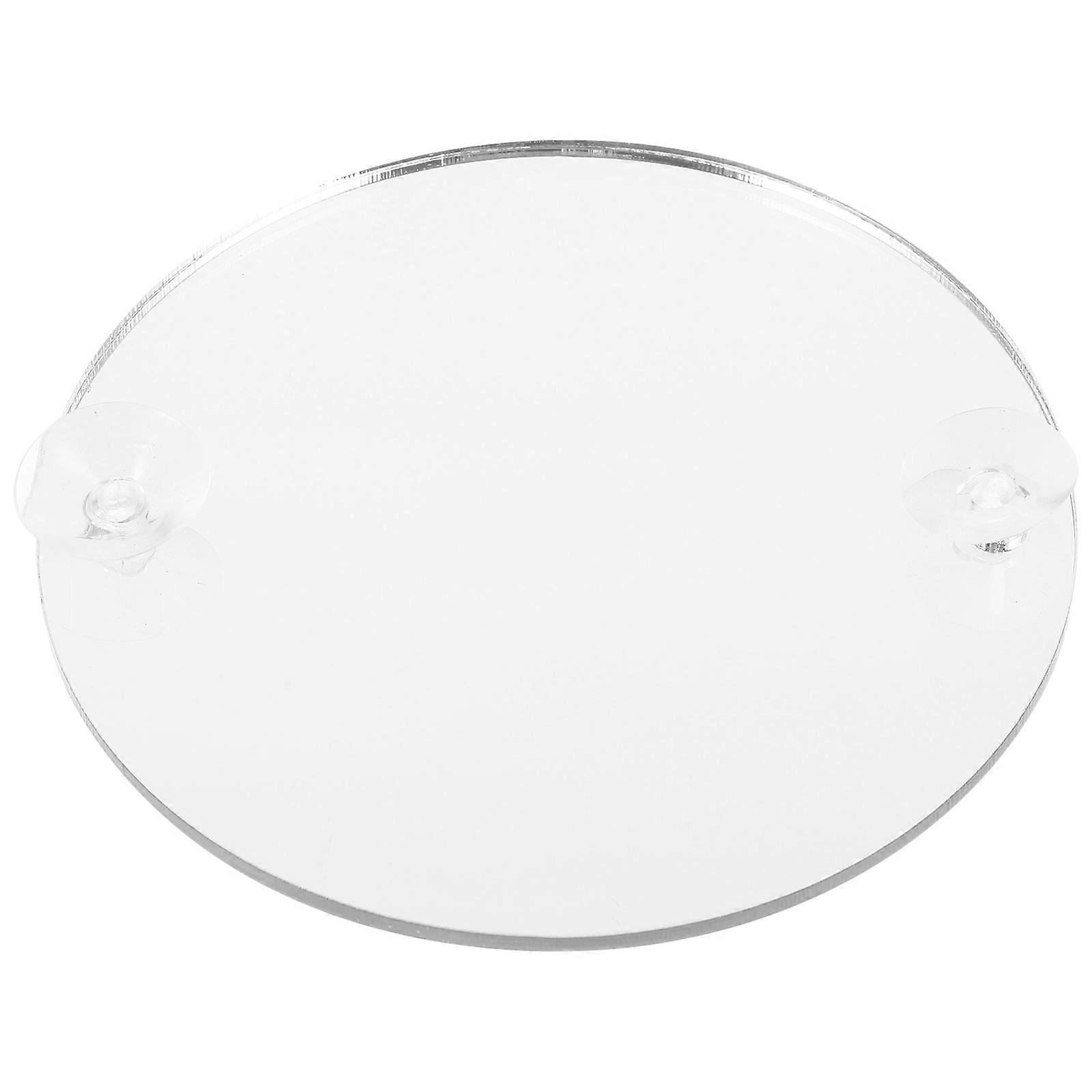 Acrylic Betta Mirror for Fish Tank Training with 2Pcs Suction Cups