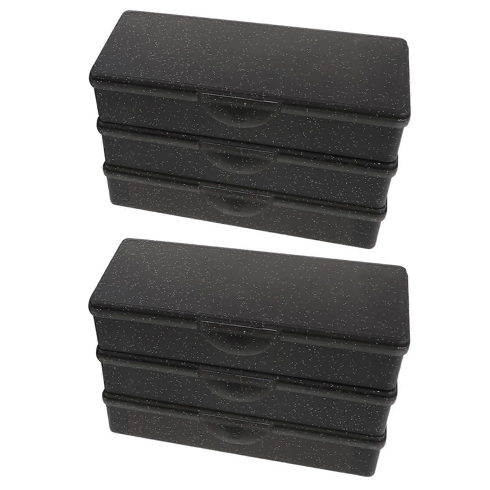 Plastic Storage Box Makeup Storage Case for Office Supplies 18Pcs