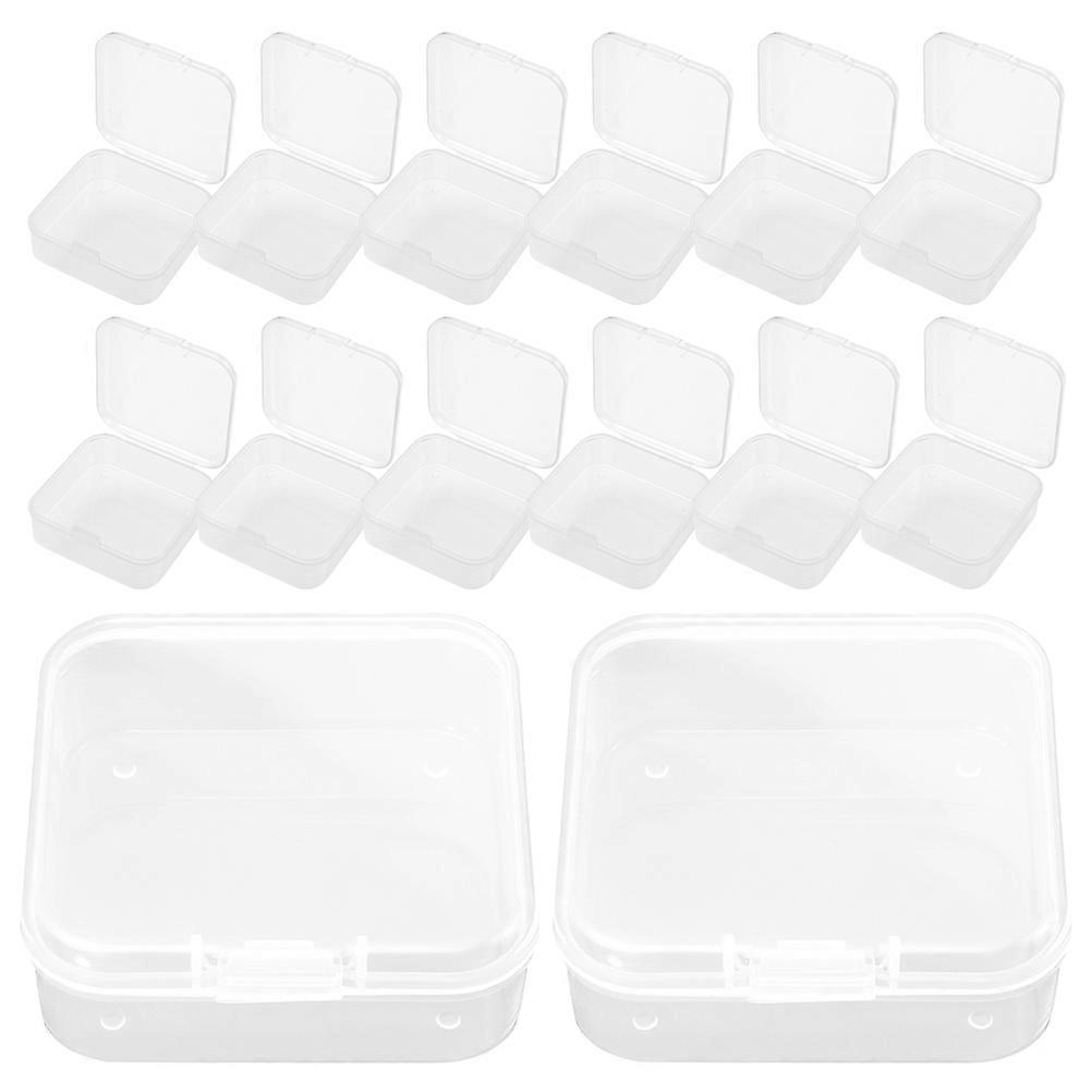 Earrings Holder Accessory Organizer Transparent for Storage 100Pcs