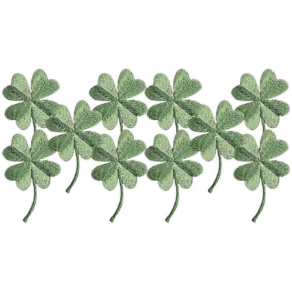 Green Iron Patches for Decoration 40Pcs Wear-Resistant Clothes Patches