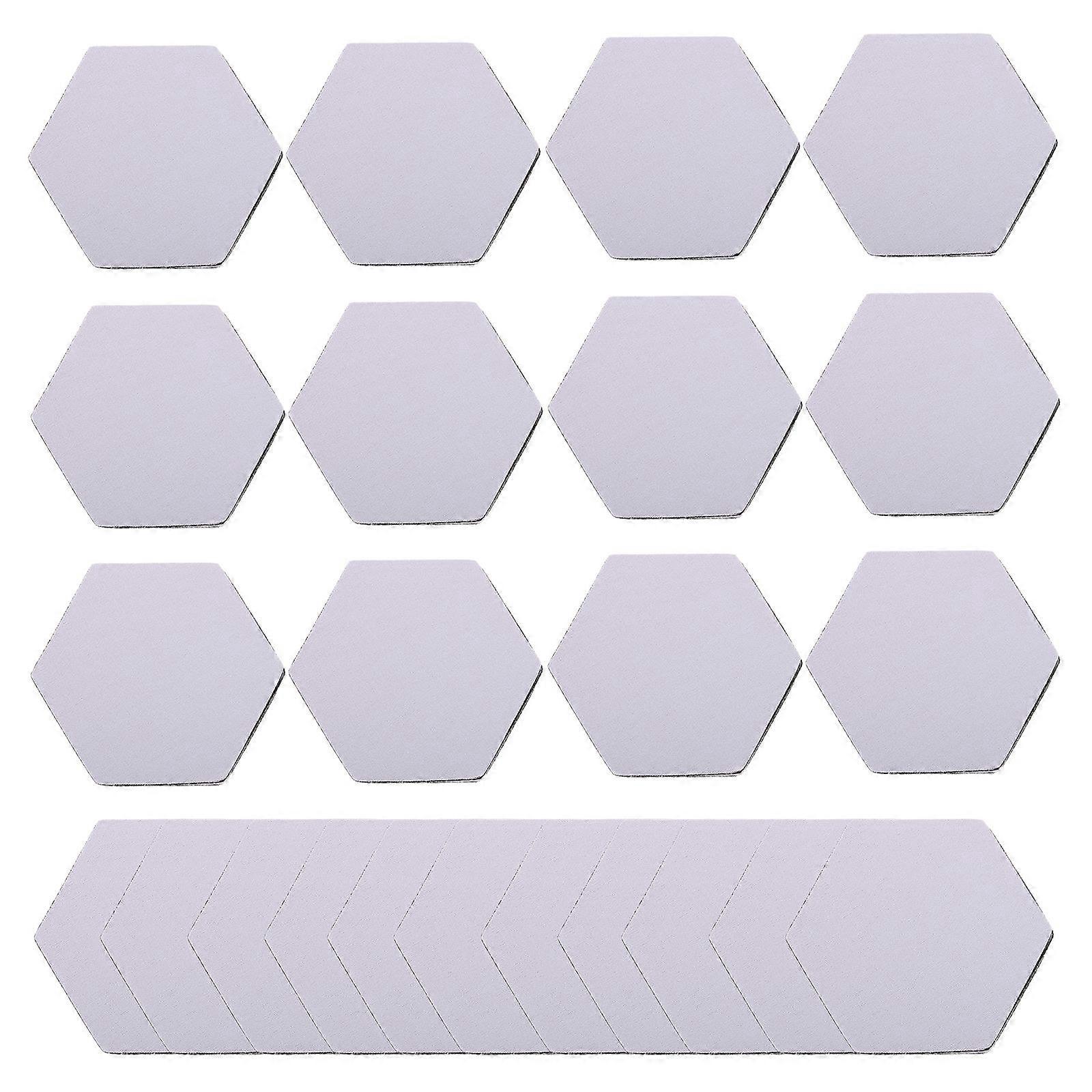 Blank Coasters Sublimation Cup Mat for DIY Use 60Pcs Set
