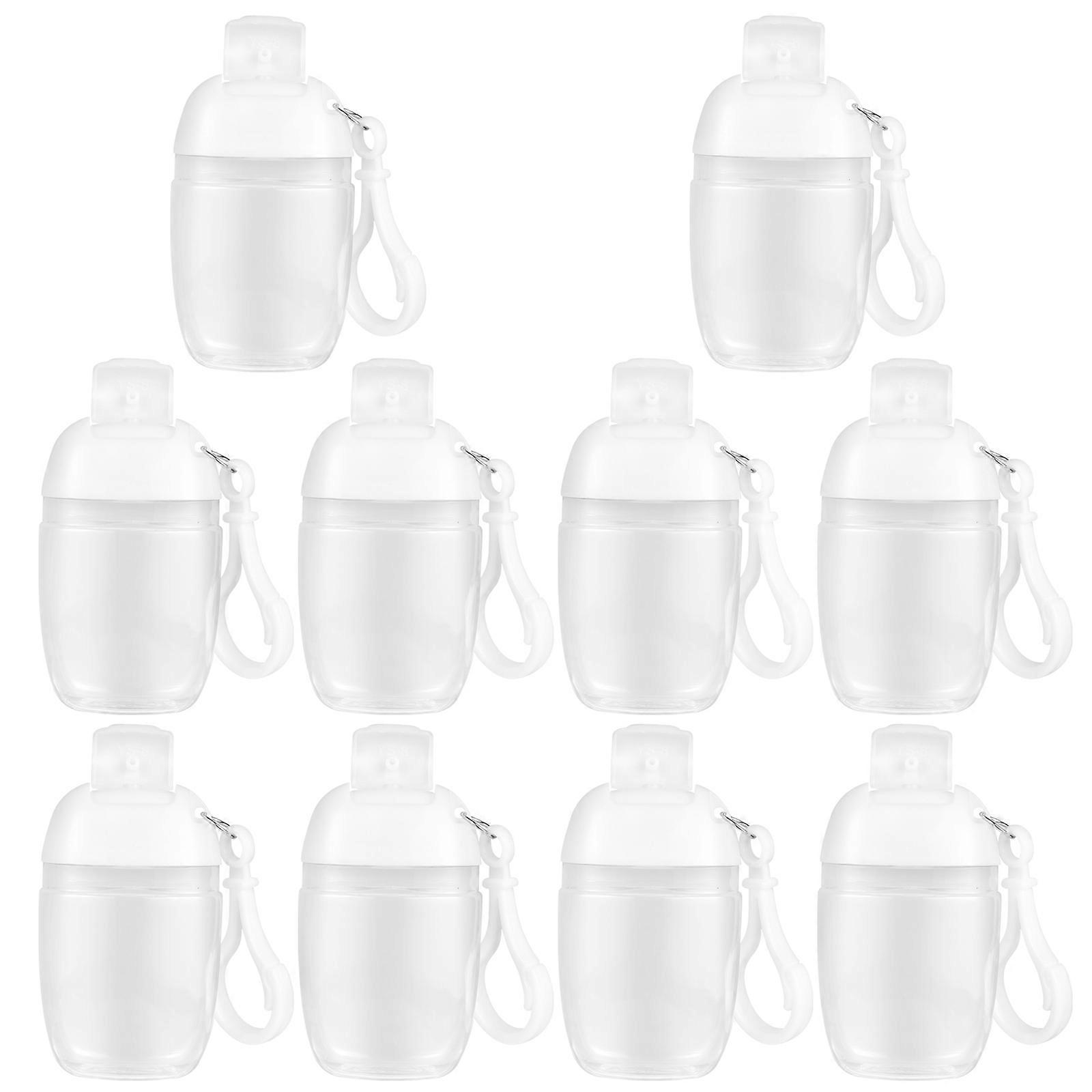 Durable Plastic Cosmetic Bottles for Storage 10Pcs Transparent Portable Set