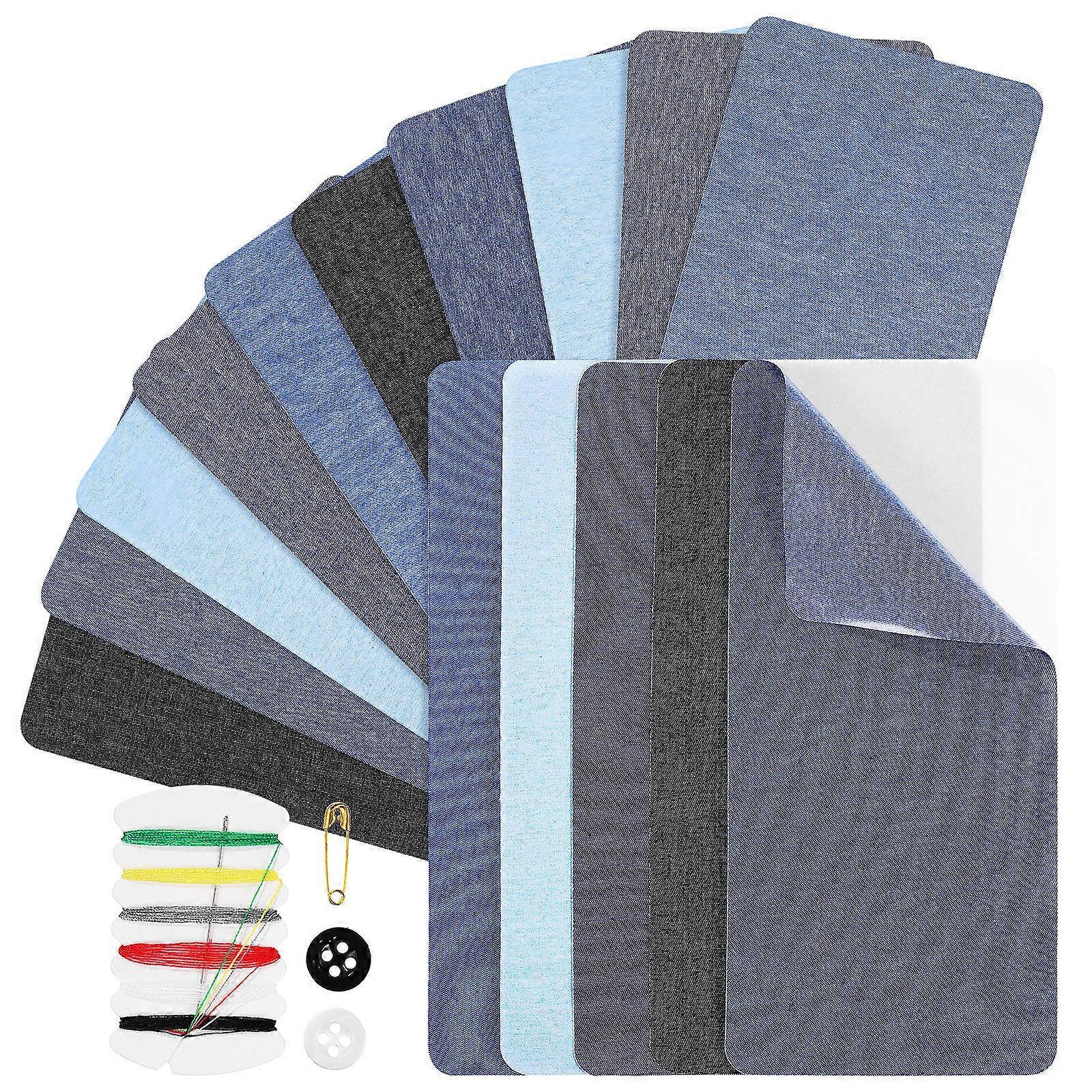Repair Patches Iron on for Clothes Fabric Patches 75 Pieces Pack