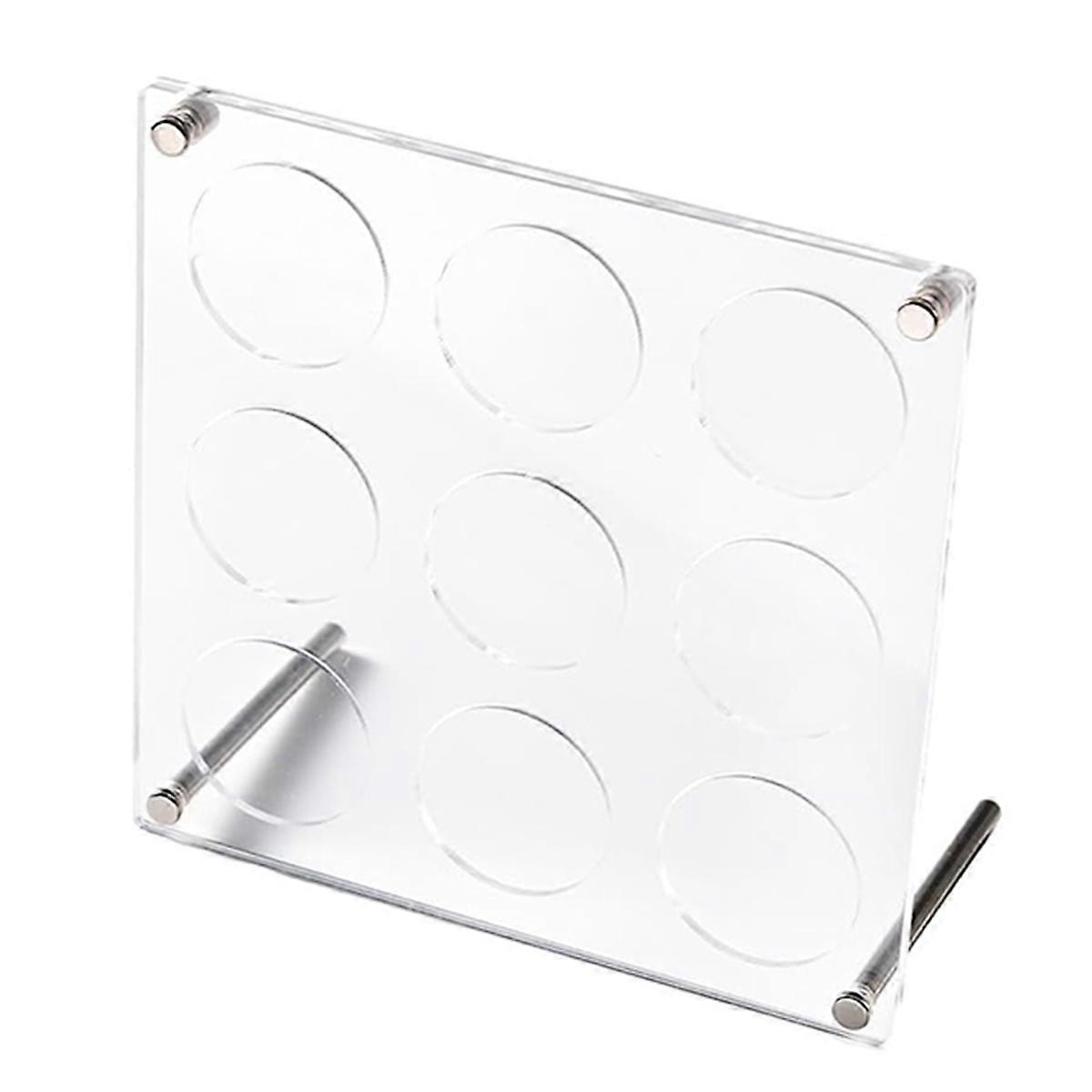 Challenge-Coins Clear Acrylic Sealed Dust Proofing Display Collectible Display Frames Coin Collectors Veterans Present,C