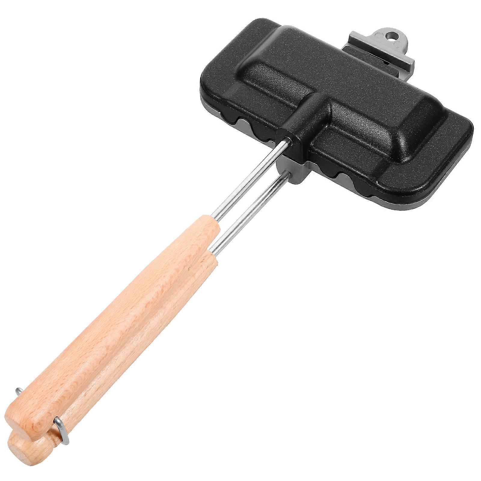 Frying Pan Sandwich Mold 3Pcs Rectangular Kitchen Gadget For Cooking Enthusiasts Breakfast Kitchen Use Design