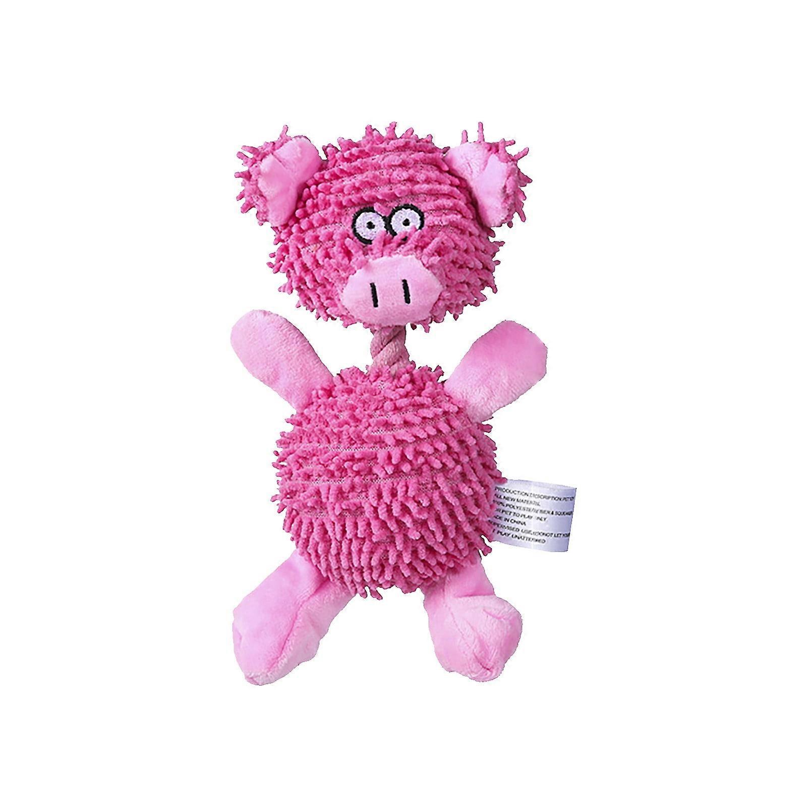 USYFAKGH Rope Dog Toy for Aggressive Chewers, Compatible with Puppies & Dogs, Squeaky Interactive Toy for Stress Relief & Training