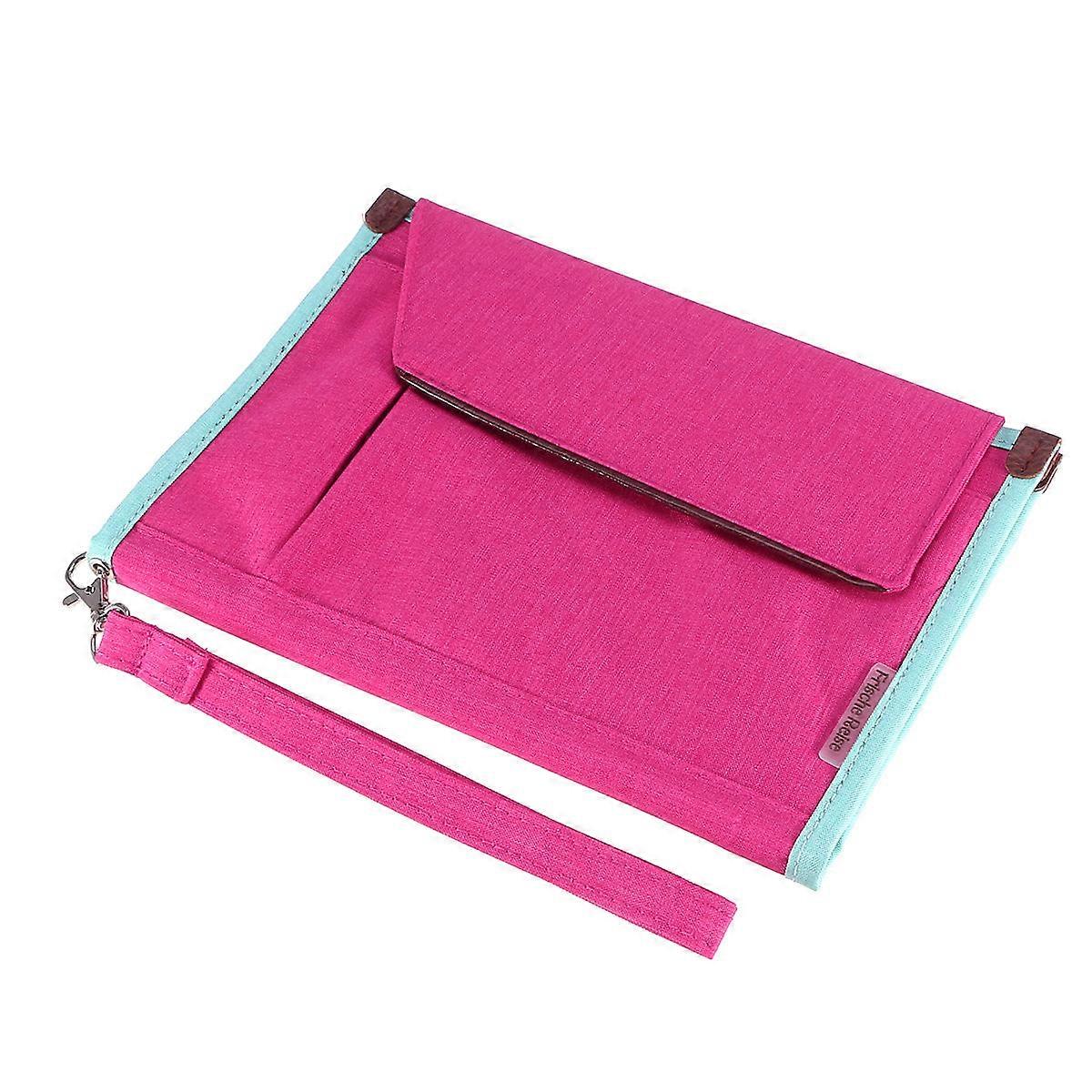Document Storage Bag Portable Package for 2Pcs Business Multi-Function Passport Bags