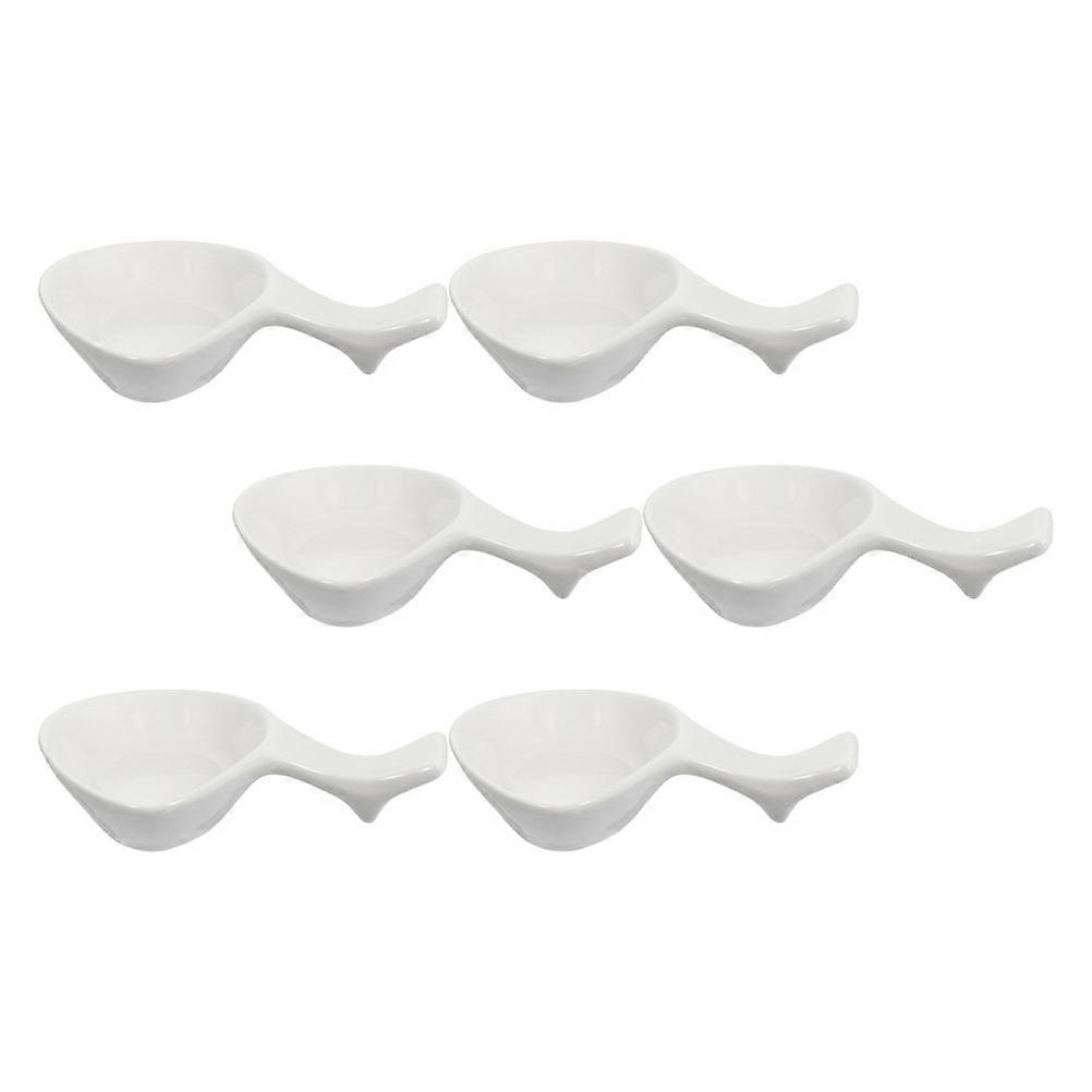 Design Chopstick Rest For Home Tableware In White Color Used For Holding Chopsticks And Serving Snacks 12Pcs