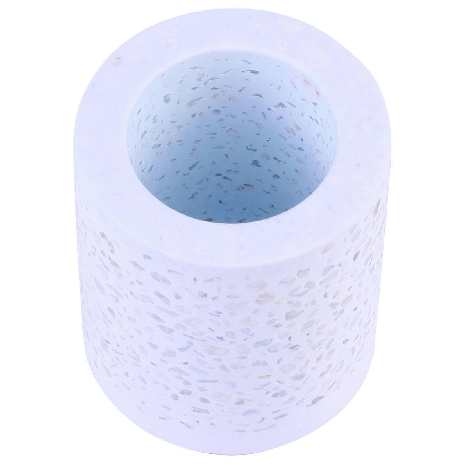 Practical Toothbrush Holders 2 Pcs Modern Design Diatomite Water Absorption For Shower Table
