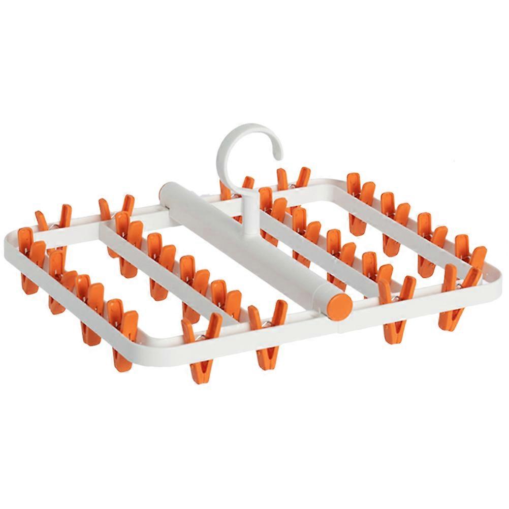 Hanging Clips For Clothes Multi-Purpose Clothespin Windproof Drying Home Dorm 34x31x14cm 1Pack