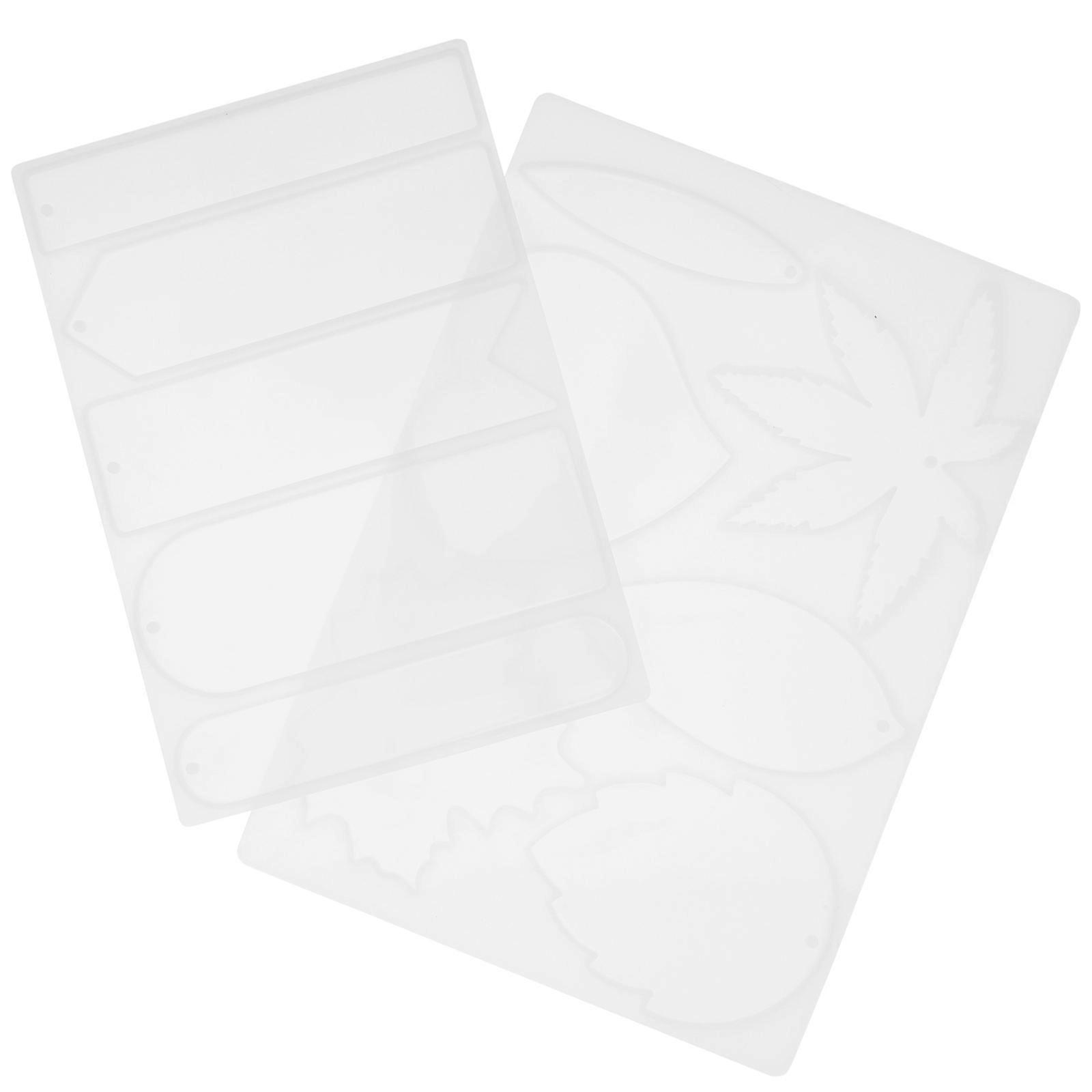 DIY Silicone Bookmark Mold For Beginners 10 Pcs Maple Leaf Shape Craft Making